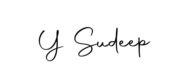 Make a short Y Sudeep signature style. Manage your documents anywhere anytime using Autography-DOLnW. Create and add eSignatures, submit forms, share and send files easily. Y Sudeep signature style 10 images and pictures png