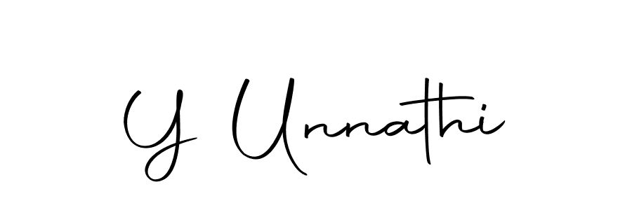 How to make Y Unnathi signature? Autography-DOLnW is a professional autograph style. Create handwritten signature for Y Unnathi name. Y Unnathi signature style 10 images and pictures png