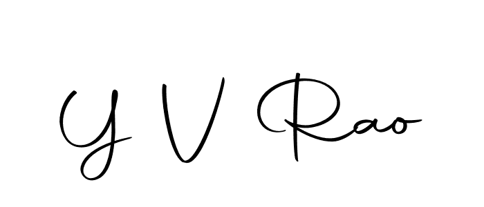 Also You can easily find your signature by using the search form. We will create Y V Rao name handwritten signature images for you free of cost using Autography-DOLnW sign style. Y V Rao signature style 10 images and pictures png