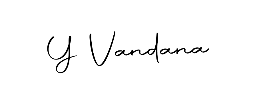 Autography-DOLnW is a professional signature style that is perfect for those who want to add a touch of class to their signature. It is also a great choice for those who want to make their signature more unique. Get Y Vandana name to fancy signature for free. Y Vandana signature style 10 images and pictures png