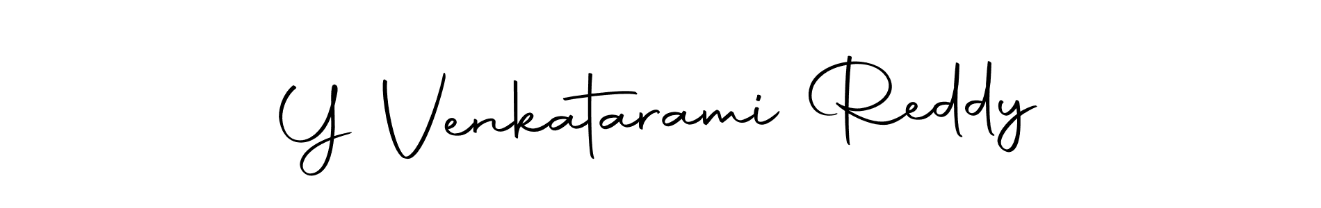 Make a beautiful signature design for name Y Venkatarami Reddy. Use this online signature maker to create a handwritten signature for free. Y Venkatarami Reddy signature style 10 images and pictures png