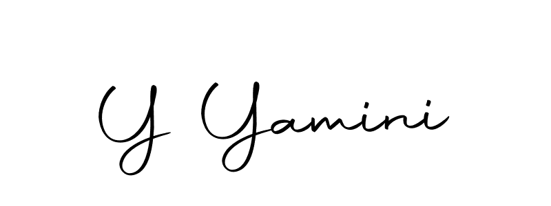 Y Yamini stylish signature style. Best Handwritten Sign (Autography-DOLnW) for my name. Handwritten Signature Collection Ideas for my name Y Yamini. Y Yamini signature style 10 images and pictures png