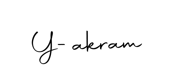 Make a beautiful signature design for name Y-akram. Use this online signature maker to create a handwritten signature for free. Y-akram signature style 10 images and pictures png