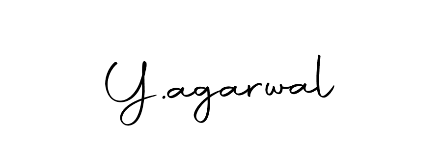 Also we have Y.agarwal name is the best signature style. Create professional handwritten signature collection using Autography-DOLnW autograph style. Y.agarwal signature style 10 images and pictures png