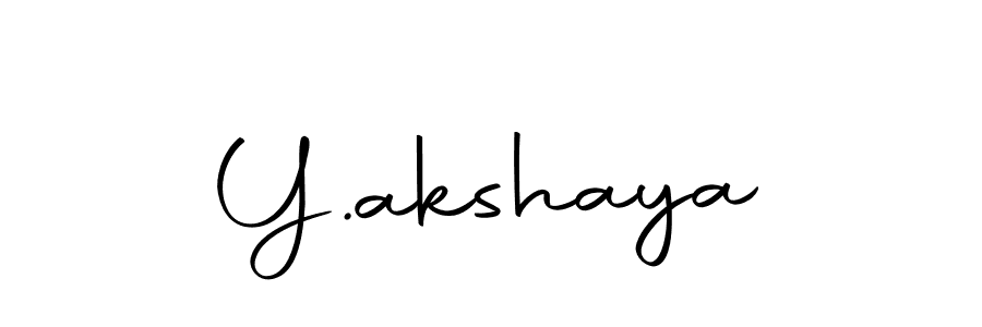 This is the best signature style for the Y.akshaya name. Also you like these signature font (Autography-DOLnW). Mix name signature. Y.akshaya signature style 10 images and pictures png
