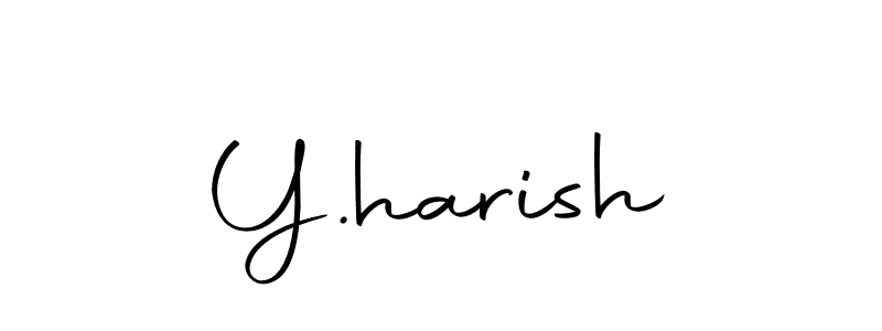 How to make Y.harish name signature. Use Autography-DOLnW style for creating short signs online. This is the latest handwritten sign. Y.harish signature style 10 images and pictures png