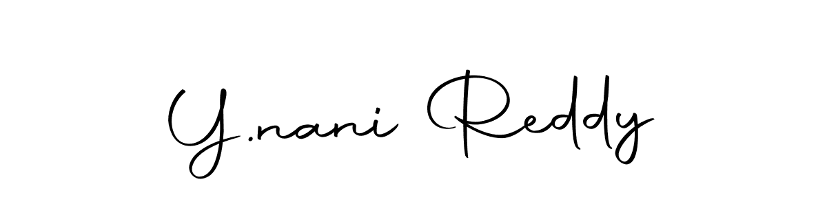 Make a beautiful signature design for name Y.nani Reddy. Use this online signature maker to create a handwritten signature for free. Y.nani Reddy signature style 10 images and pictures png