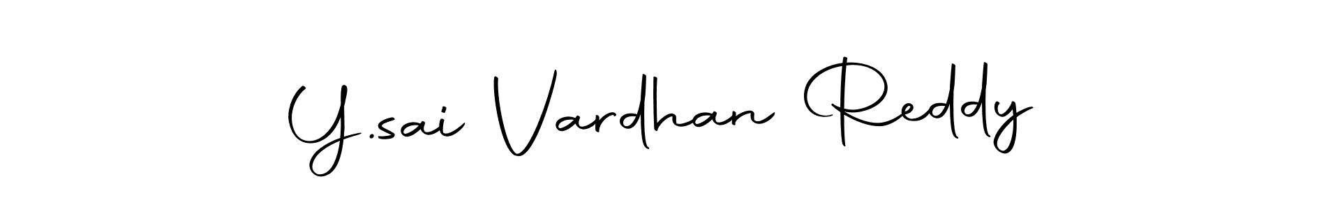 Make a beautiful signature design for name Y.sai Vardhan Reddy. With this signature (Autography-DOLnW) style, you can create a handwritten signature for free. Y.sai Vardhan Reddy signature style 10 images and pictures png