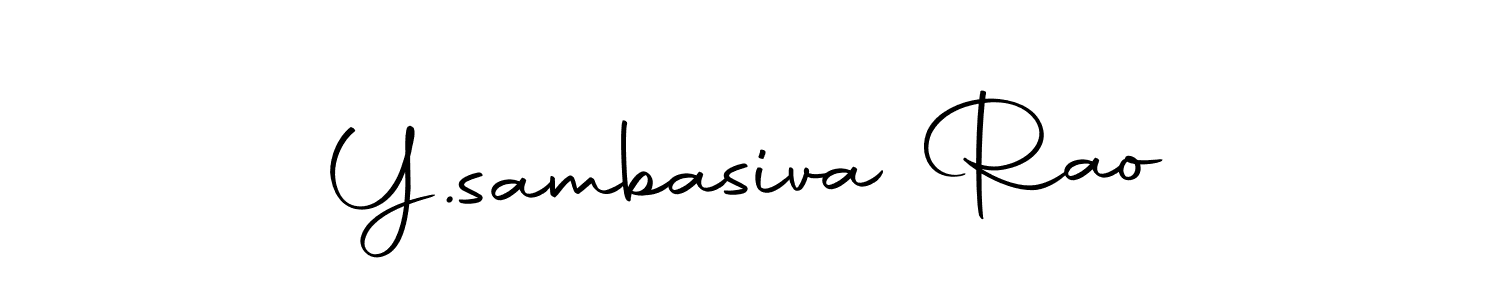 How to make Y.sambasiva Rao signature? Autography-DOLnW is a professional autograph style. Create handwritten signature for Y.sambasiva Rao name. Y.sambasiva Rao signature style 10 images and pictures png