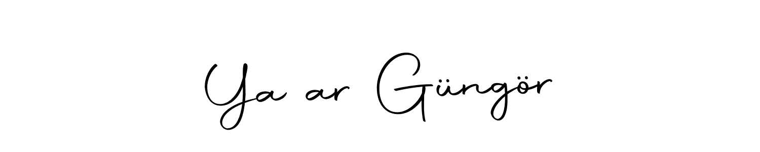 Similarly Autography-DOLnW is the best handwritten signature design. Signature creator online .You can use it as an online autograph creator for name Yaşar Güngör. Yaşar Güngör signature style 10 images and pictures png