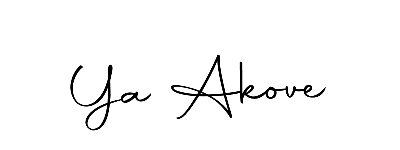 The best way (Autography-DOLnW) to make a short signature is to pick only two or three words in your name. The name Ya Akove include a total of six letters. For converting this name. Ya Akove signature style 10 images and pictures png