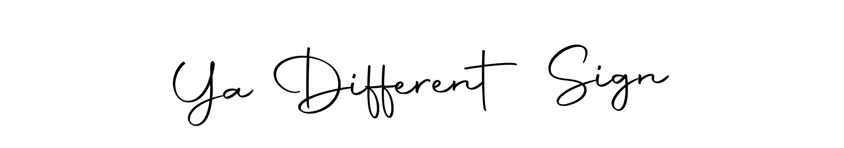Make a beautiful signature design for name Ya Different Sign. Use this online signature maker to create a handwritten signature for free. Ya Different Sign signature style 10 images and pictures png