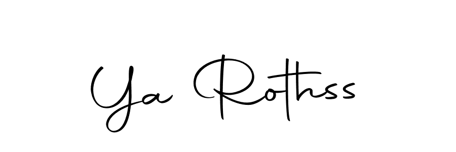 The best way (Autography-DOLnW) to make a short signature is to pick only two or three words in your name. The name Ya Rothss include a total of six letters. For converting this name. Ya Rothss signature style 10 images and pictures png