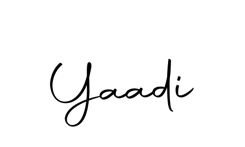 Similarly Autography-DOLnW is the best handwritten signature design. Signature creator online .You can use it as an online autograph creator for name Yaadi. Yaadi signature style 10 images and pictures png