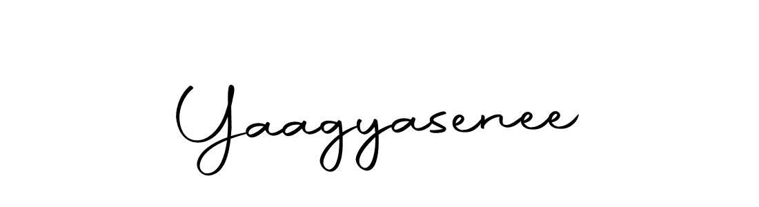 How to make Yaagyasenee name signature. Use Autography-DOLnW style for creating short signs online. This is the latest handwritten sign. Yaagyasenee signature style 10 images and pictures png