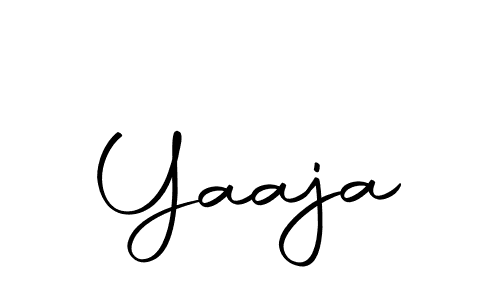 Use a signature maker to create a handwritten signature online. With this signature software, you can design (Autography-DOLnW) your own signature for name Yaaja. Yaaja signature style 10 images and pictures png