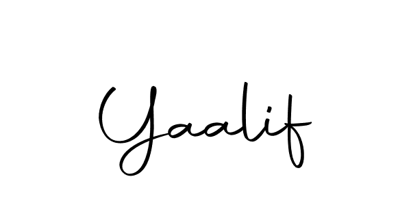 How to make Yaalif signature? Autography-DOLnW is a professional autograph style. Create handwritten signature for Yaalif name. Yaalif signature style 10 images and pictures png