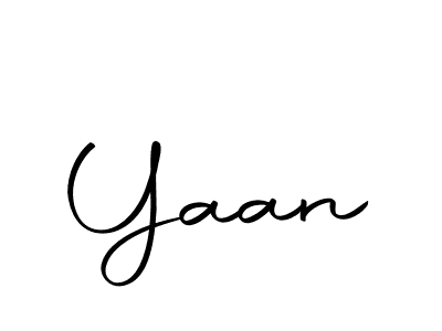 Create a beautiful signature design for name Yaan. With this signature (Autography-DOLnW) fonts, you can make a handwritten signature for free. Yaan signature style 10 images and pictures png