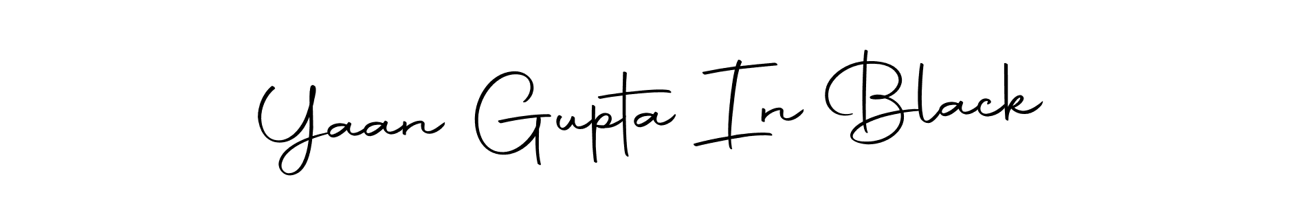 Make a beautiful signature design for name Yaan Gupta In Black. Use this online signature maker to create a handwritten signature for free. Yaan Gupta In Black signature style 10 images and pictures png