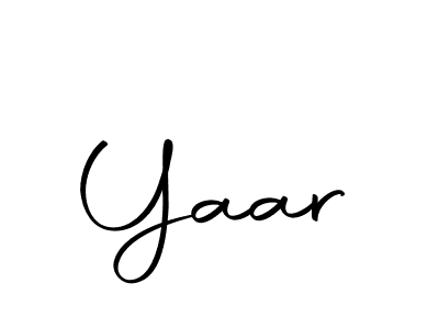 You should practise on your own different ways (Autography-DOLnW) to write your name (Yaar) in signature. don't let someone else do it for you. Yaar signature style 10 images and pictures png