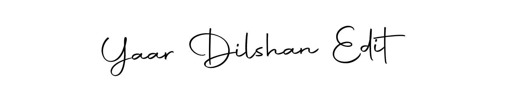 How to Draw Yaar Dilshan Edit signature style? Autography-DOLnW is a latest design signature styles for name Yaar Dilshan Edit. Yaar Dilshan Edit signature style 10 images and pictures png