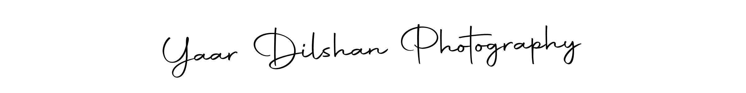 Create a beautiful signature design for name Yaar Dilshan Photography. With this signature (Autography-DOLnW) fonts, you can make a handwritten signature for free. Yaar Dilshan Photography signature style 10 images and pictures png