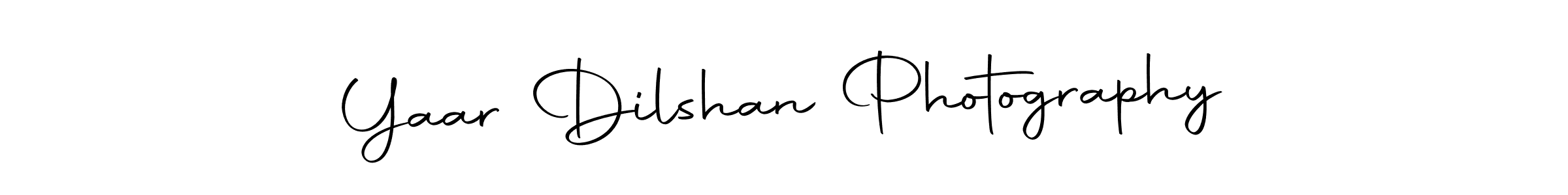 Design your own signature with our free online signature maker. With this signature software, you can create a handwritten (Autography-DOLnW) signature for name Yaar Dilshan Photography. Yaar Dilshan Photography signature style 10 images and pictures png