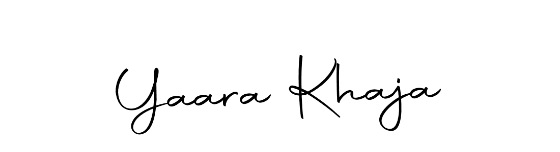 You should practise on your own different ways (Autography-DOLnW) to write your name (Yaara Khaja) in signature. don't let someone else do it for you. Yaara Khaja signature style 10 images and pictures png