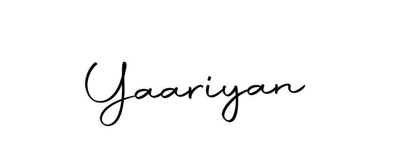 if you are searching for the best signature style for your name Yaariyan. so please give up your signature search. here we have designed multiple signature styles  using Autography-DOLnW. Yaariyan signature style 10 images and pictures png