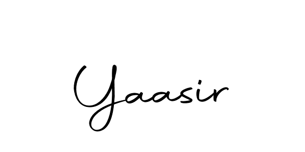 How to make Yaasir signature? Autography-DOLnW is a professional autograph style. Create handwritten signature for Yaasir name. Yaasir signature style 10 images and pictures png