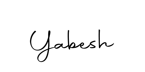 You should practise on your own different ways (Autography-DOLnW) to write your name (Yabesh) in signature. don't let someone else do it for you. Yabesh signature style 10 images and pictures png