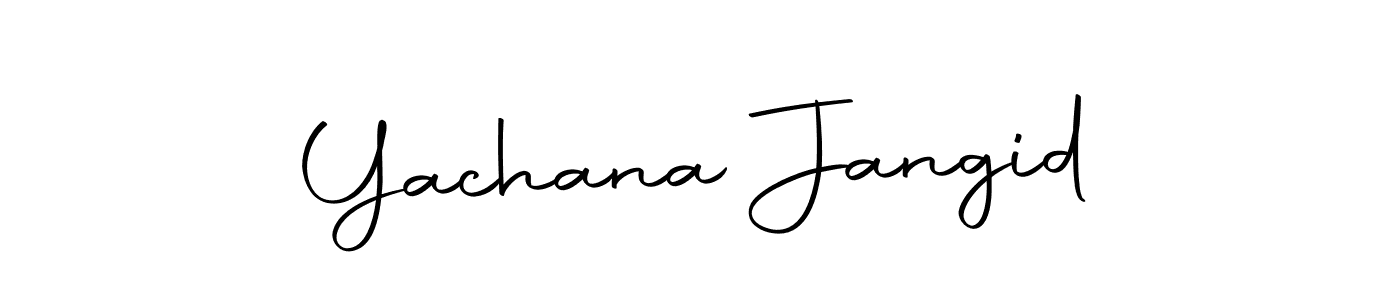 Once you've used our free online signature maker to create your best signature Autography-DOLnW style, it's time to enjoy all of the benefits that Yachana Jangid name signing documents. Yachana Jangid signature style 10 images and pictures png