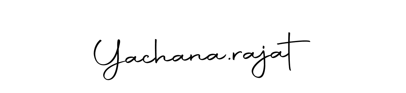 Make a beautiful signature design for name Yachana.rajat. With this signature (Autography-DOLnW) style, you can create a handwritten signature for free. Yachana.rajat signature style 10 images and pictures png