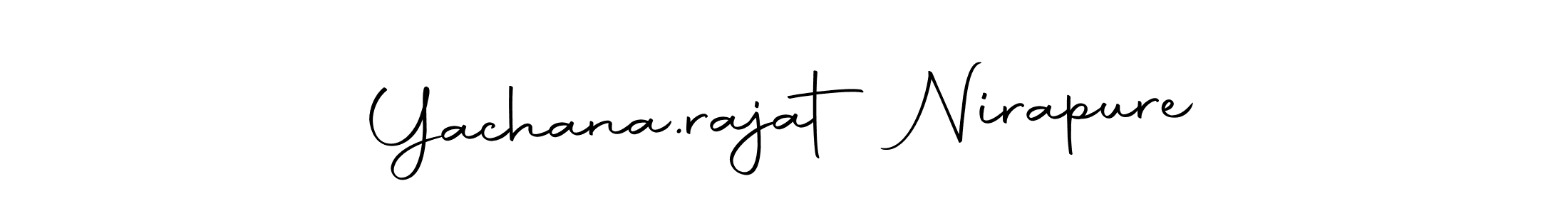 Also we have Yachana.rajat Nirapure name is the best signature style. Create professional handwritten signature collection using Autography-DOLnW autograph style. Yachana.rajat Nirapure signature style 10 images and pictures png