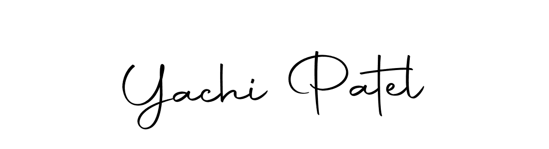 You can use this online signature creator to create a handwritten signature for the name Yachi Patel. This is the best online autograph maker. Yachi Patel signature style 10 images and pictures png