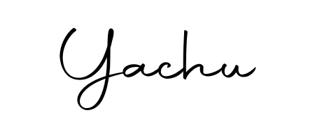 Make a beautiful signature design for name Yachu. Use this online signature maker to create a handwritten signature for free. Yachu signature style 10 images and pictures png