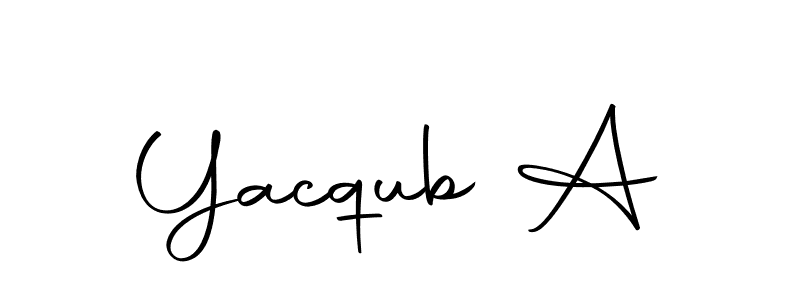 Also You can easily find your signature by using the search form. We will create Yacqub A name handwritten signature images for you free of cost using Autography-DOLnW sign style. Yacqub A signature style 10 images and pictures png