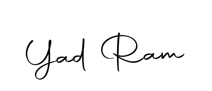 Design your own signature with our free online signature maker. With this signature software, you can create a handwritten (Autography-DOLnW) signature for name Yad Ram. Yad Ram signature style 10 images and pictures png