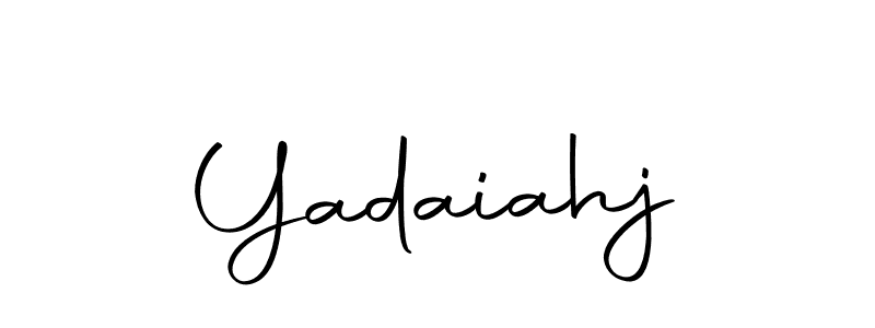 The best way (Autography-DOLnW) to make a short signature is to pick only two or three words in your name. The name Yadaiahj include a total of six letters. For converting this name. Yadaiahj signature style 10 images and pictures png