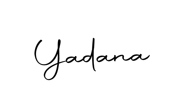 Yadana stylish signature style. Best Handwritten Sign (Autography-DOLnW) for my name. Handwritten Signature Collection Ideas for my name Yadana. Yadana signature style 10 images and pictures png