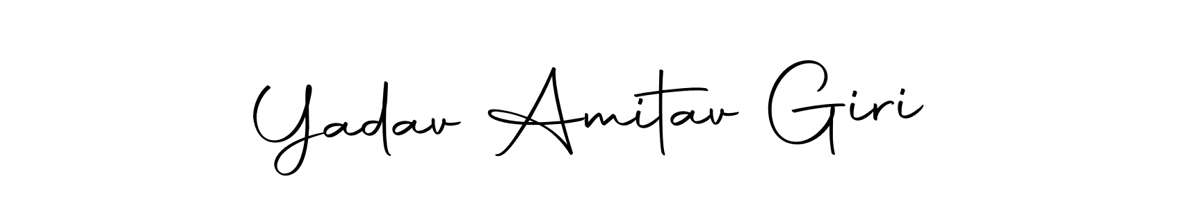 Make a beautiful signature design for name Yadav Amitav Giri. With this signature (Autography-DOLnW) style, you can create a handwritten signature for free. Yadav Amitav Giri signature style 10 images and pictures png