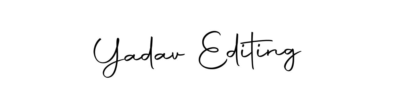 It looks lik you need a new signature style for name Yadav Editing. Design unique handwritten (Autography-DOLnW) signature with our free signature maker in just a few clicks. Yadav Editing signature style 10 images and pictures png