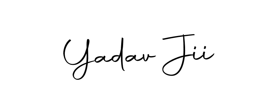 Use a signature maker to create a handwritten signature online. With this signature software, you can design (Autography-DOLnW) your own signature for name Yadav Jii. Yadav Jii signature style 10 images and pictures png