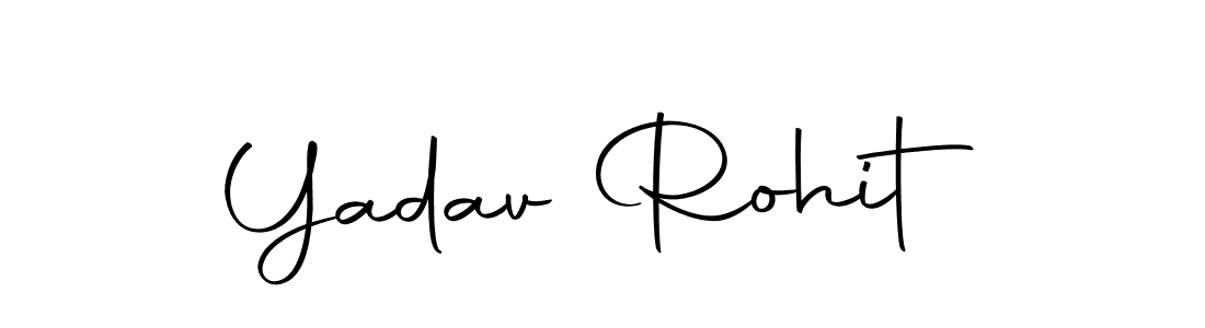How to make Yadav Rohit name signature. Use Autography-DOLnW style for creating short signs online. This is the latest handwritten sign. Yadav Rohit signature style 10 images and pictures png