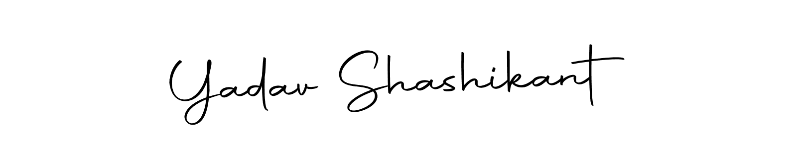 You can use this online signature creator to create a handwritten signature for the name Yadav Shashikant. This is the best online autograph maker. Yadav Shashikant signature style 10 images and pictures png