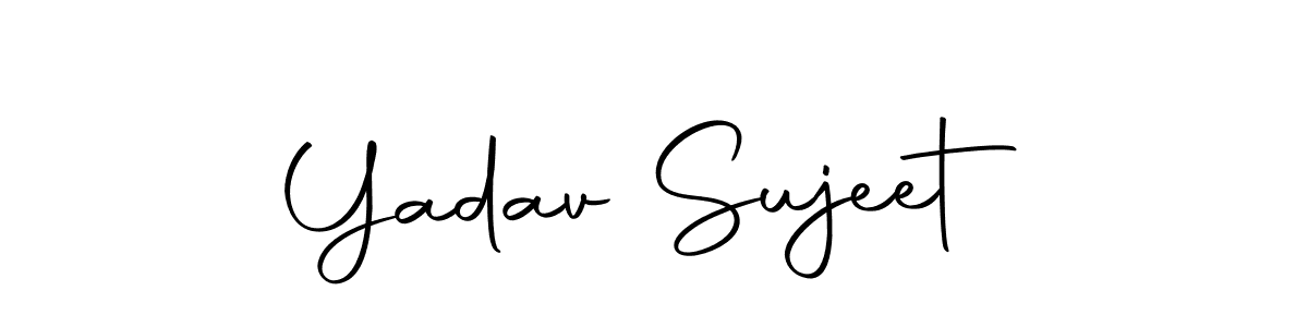 if you are searching for the best signature style for your name Yadav Sujeet. so please give up your signature search. here we have designed multiple signature styles  using Autography-DOLnW. Yadav Sujeet signature style 10 images and pictures png