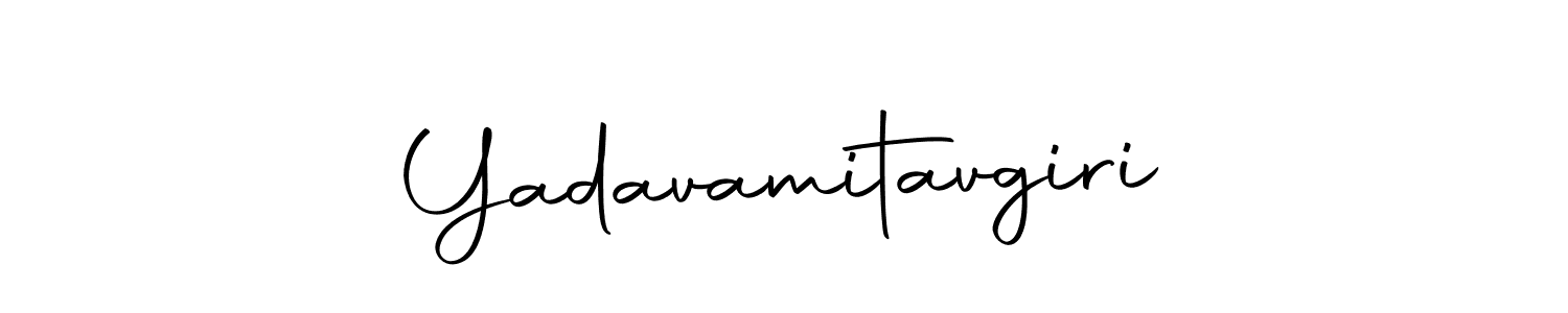 How to make Yadavamitavgiri signature? Autography-DOLnW is a professional autograph style. Create handwritten signature for Yadavamitavgiri name. Yadavamitavgiri signature style 10 images and pictures png