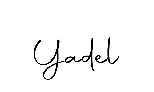 Make a beautiful signature design for name Yadel. With this signature (Autography-DOLnW) style, you can create a handwritten signature for free. Yadel signature style 10 images and pictures png