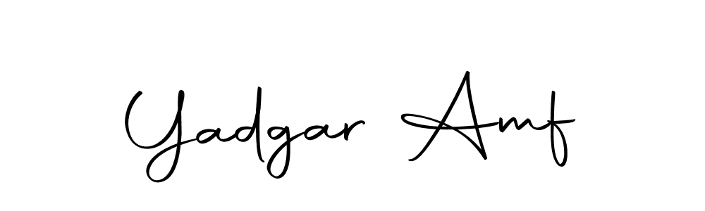 You should practise on your own different ways (Autography-DOLnW) to write your name (Yadgar Amf) in signature. don't let someone else do it for you. Yadgar Amf signature style 10 images and pictures png