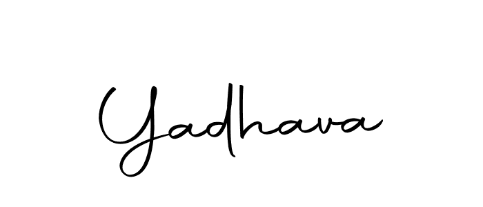 Yadhava stylish signature style. Best Handwritten Sign (Autography-DOLnW) for my name. Handwritten Signature Collection Ideas for my name Yadhava. Yadhava signature style 10 images and pictures png